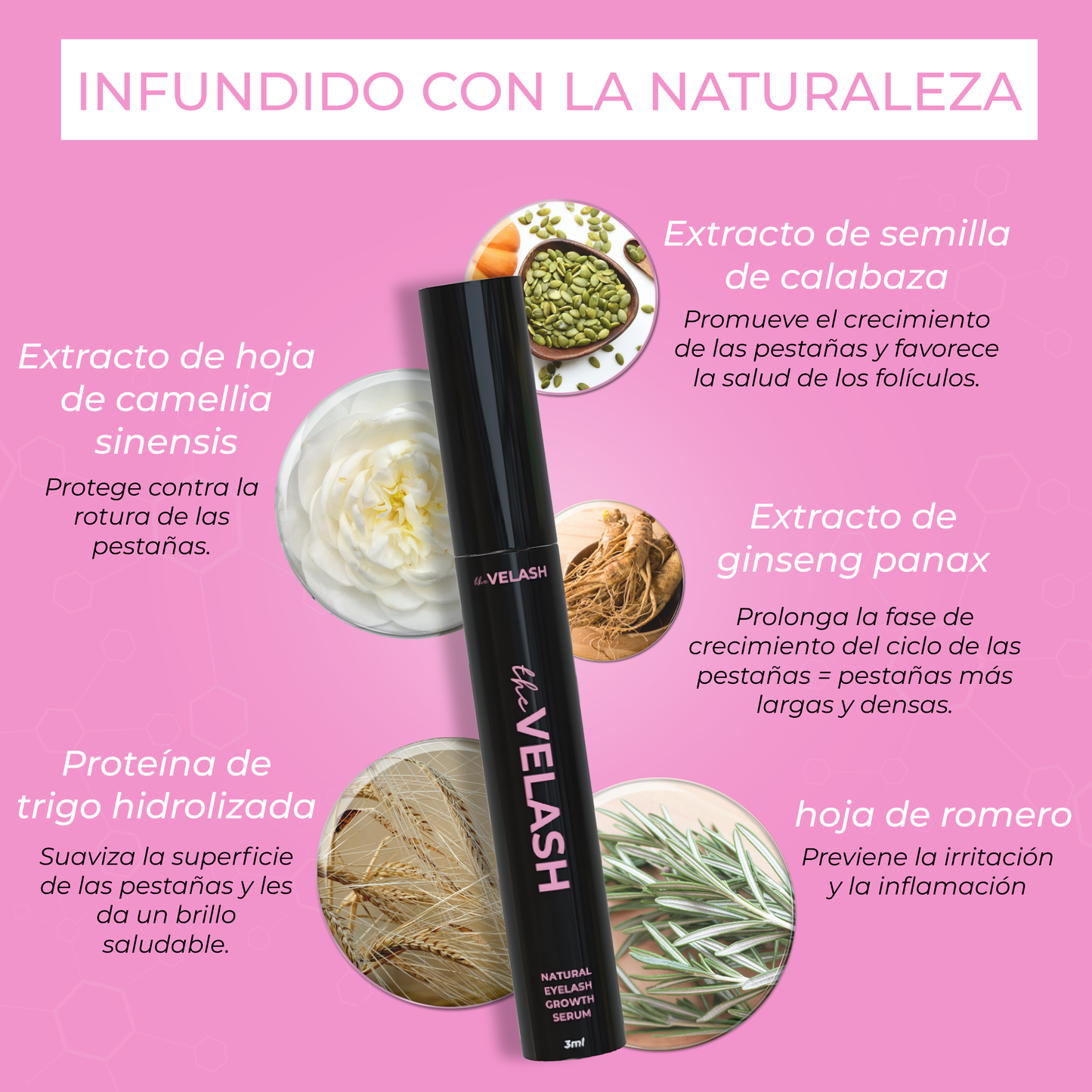 Sérum de crecimiento de pestañas