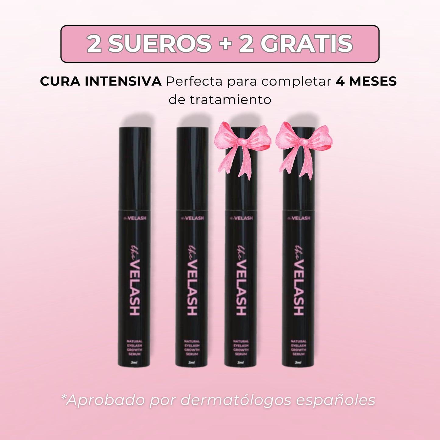 theVELASH Serum Crece Pestañas