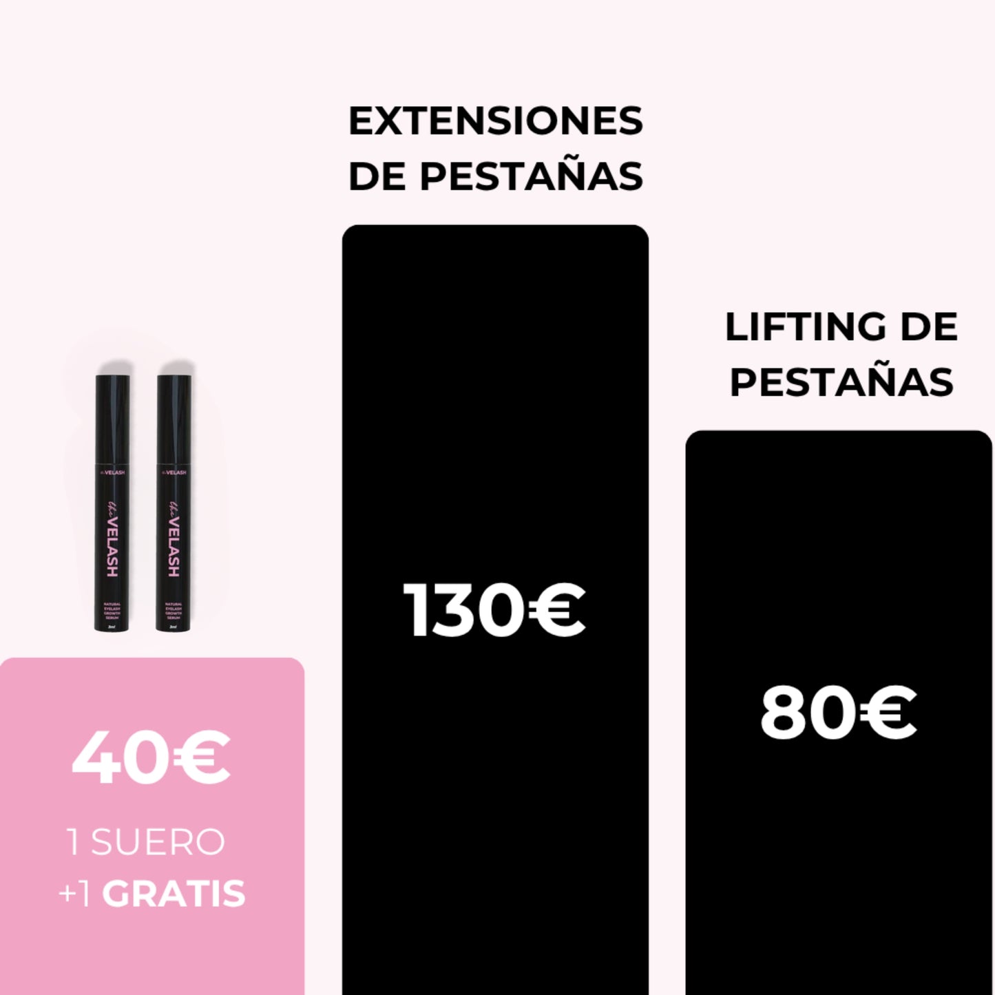 theVELASH Serum Crece Pestañas